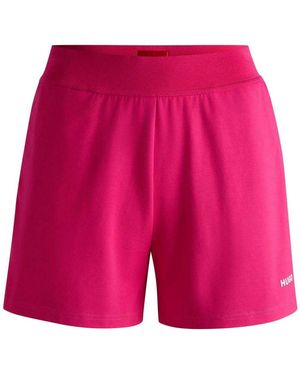 HUGO Shuffle_Shorts 10249155 01 675bright Pink M - Rot