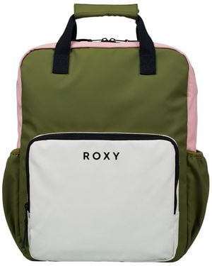Roxy Schoolie Erjbp04893 Medium Backpack For - Green