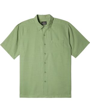 Quiksilver S Centinela 4 Woven Shirt - Green