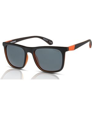 Superdry Sds-5016 Sunglasses 127p Black-orange/smoke