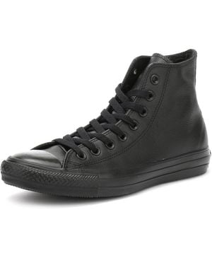 Converse Chuck's Chuck Taylor As Hi 135251c's New 1t405 Leather Black