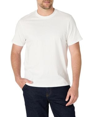 Amazon Essentials Maglietta dalla Vestibilità Comoda Uomo - Bianco