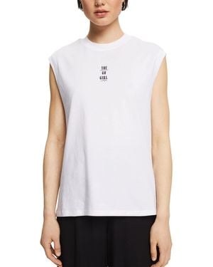 Esprit Edc By T-shirt Voor - Wit
