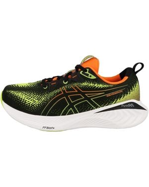 Asics Cumulus 25 Running Shoes Black Yellow