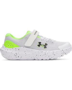 Under Armour White/hyper Green/black