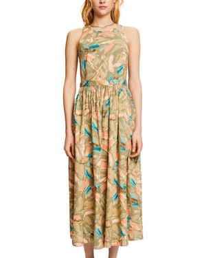 Esprit Midi-jurk Met Patroon - Metallic