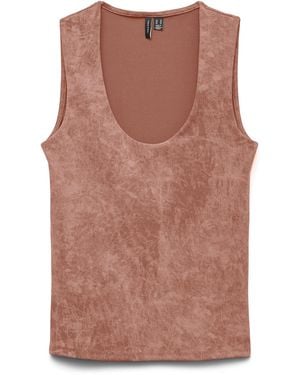 Vero Moda Female Tanktop VMMAJA Top - Braun