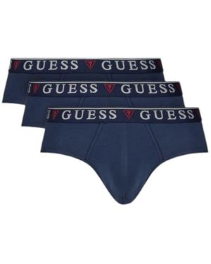 Guess Brian Hero Brief 3PACK - Blu