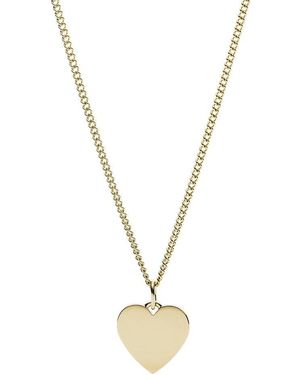 Fossil Collier Pour s Vintage Iconique - Blanc