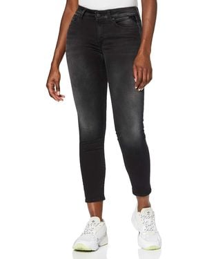 Replay New Luz Hyperflex Re-Used Xlite Jeans - Schwarz