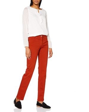 Gerry Weber , Straight Fit, Jeans Hose Stretchdenim Rust Red D 46 W 36 L 32 - Rot