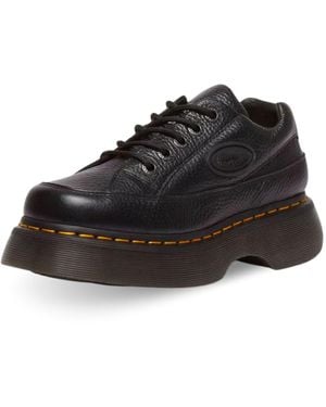 Dr. Martens Oxford Schoenen Met Platform - Zwart