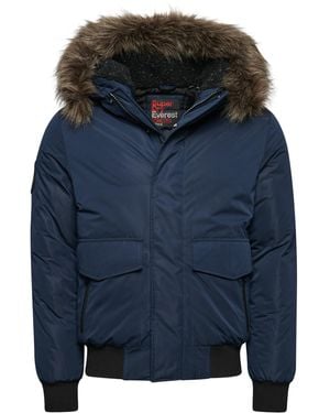 Superdry Everest Bomber Jacket Navy S - Blue