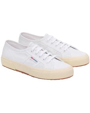 Superga Adult 2750 Linen Trainers - White