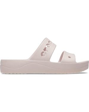 Crocs™ Baya Platform Sandal 36-37 Eu Barely Pink - Zwart