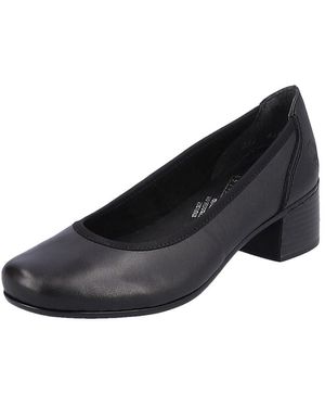 Rieker Damen Pumps Mit Blockabsatz (5 Cm) – Runde Zehenform, Bequem & Klassisch (versch. Farben/Materialien)