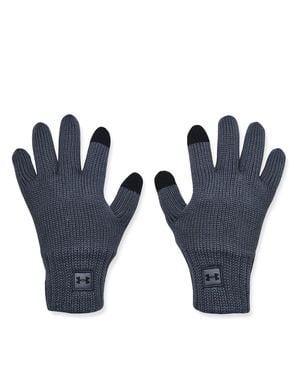 Under Armour Halftime Wool Gloves Grey S-m - Blue