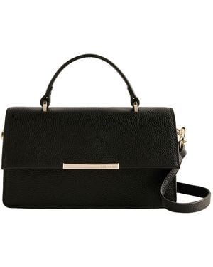 Ted Baker Rosly Bar Detail Elongated Top Handle Bag Black - Schwarz