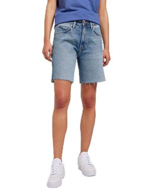 Lee Jeans Rider Bermuda - Blu