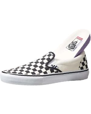 Vans Slipon Skateboardsportschoenen - Wit