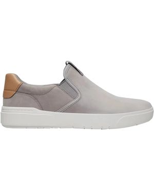 Timberland Slip On Grigio in Tessuto da Uomo - 44