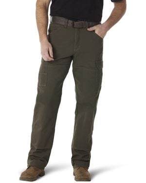 Wrangler Riggs Workwear Flannel Lined Ripstop Ranger Pant - Multicolour