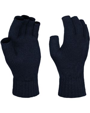 Regatta Guantes sin dedos para hombre - Negro