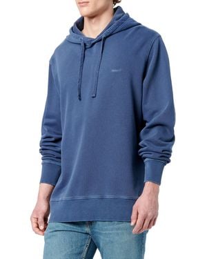 GANT Sunfaded Hoodie Kapuzenpullover - Blau