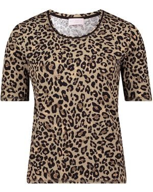 Betty Barclay Basic Shirt mit Rippenstruktur 46 - Schwarz