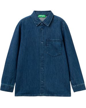Benetton Camicia - Blu