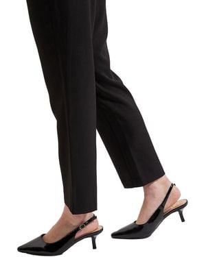 Dorothy Perkins Dova Slingback Kitten Heel Court Shoes - Black