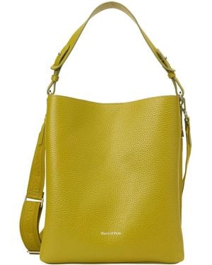 Marc O' Polo Borsa a tracolla Brinja Hobo Bag Bright Pea oliva - Giallo