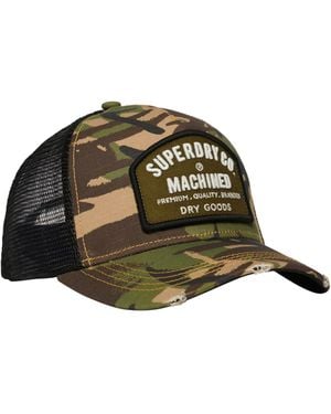 Superdry Dirt Road Trucker Cap One Size Green