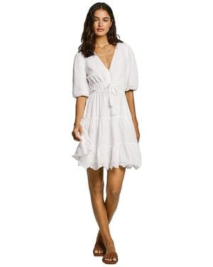 Pepe Jeans Day Dress S - Blanco