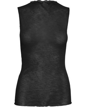 Vero Moda Vmines SL O-Neck Pullover Top - Nero