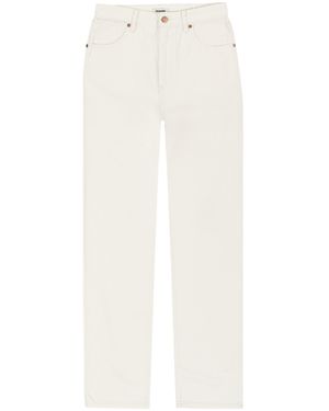 Wrangler Mom Straight Jeans - White