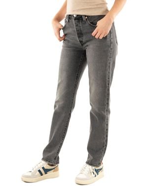 Levi's 501 Jeans For Straight Fit - Noir