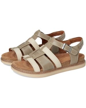 Clarks Arwell Sun Sandals 10 B - Metallic