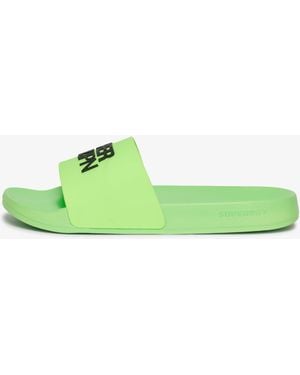 Superdry Sportswear Logo Pool Slide Sandal - Green