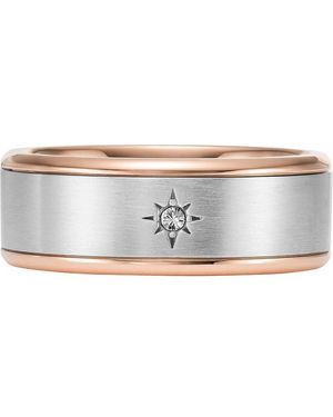Fossil Ring Für Männer - Grau