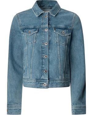 Pepe Jeans Slim Jacket Chaqueta - Azul