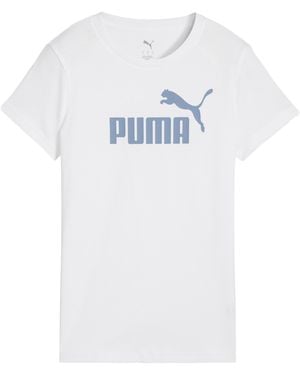 PUMA Ess No. 1 Logo Tee - Wit