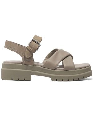 Timberland Cross Strap Sandale - Grau