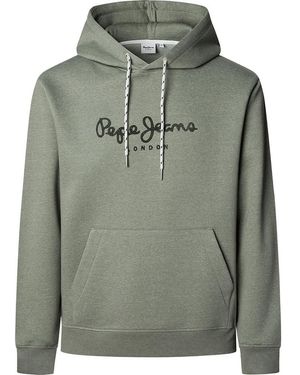 Pepe Jeans Macbeth Melange Hoodie 2xl - Green