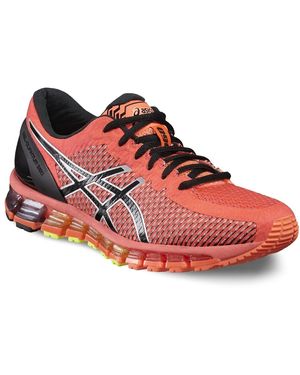 Asics Gel-Quantum 360 Schuhe Laufschuhe Orange Flash Koralle/Schwarz/Silber 39 - Rot