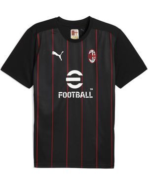 PUMA A.c. Milan Prematch Voetbalshirt Voor Volwassenen - Zwart