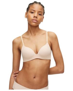 HUGO Las.Cut Wireless Bra - Natur