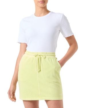 GANT Rel Mini Sunfaded Skirt - White