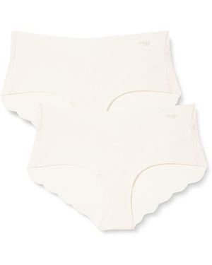 Sloggi Mujer Zero Microfibre 2.0 H Short 2P - Blanco