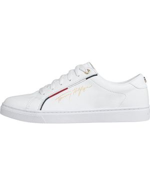 Tommy Hilfiger Sneaker Weiss - Lila